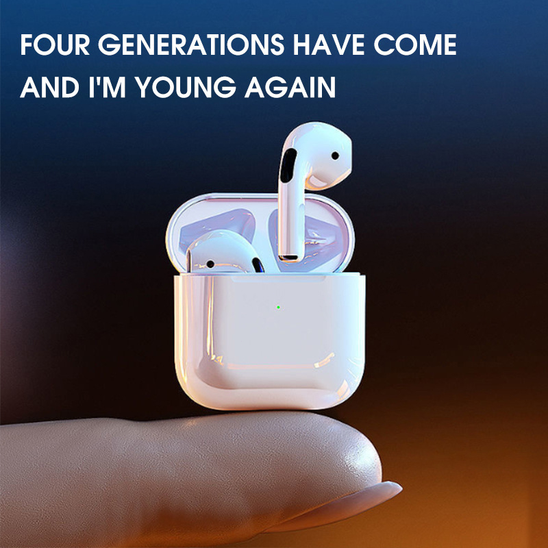 Earphone Noise Reduction Wireless 5.0 For Smartphone Android With Microphone Waterproof HiFi Stereo Sound