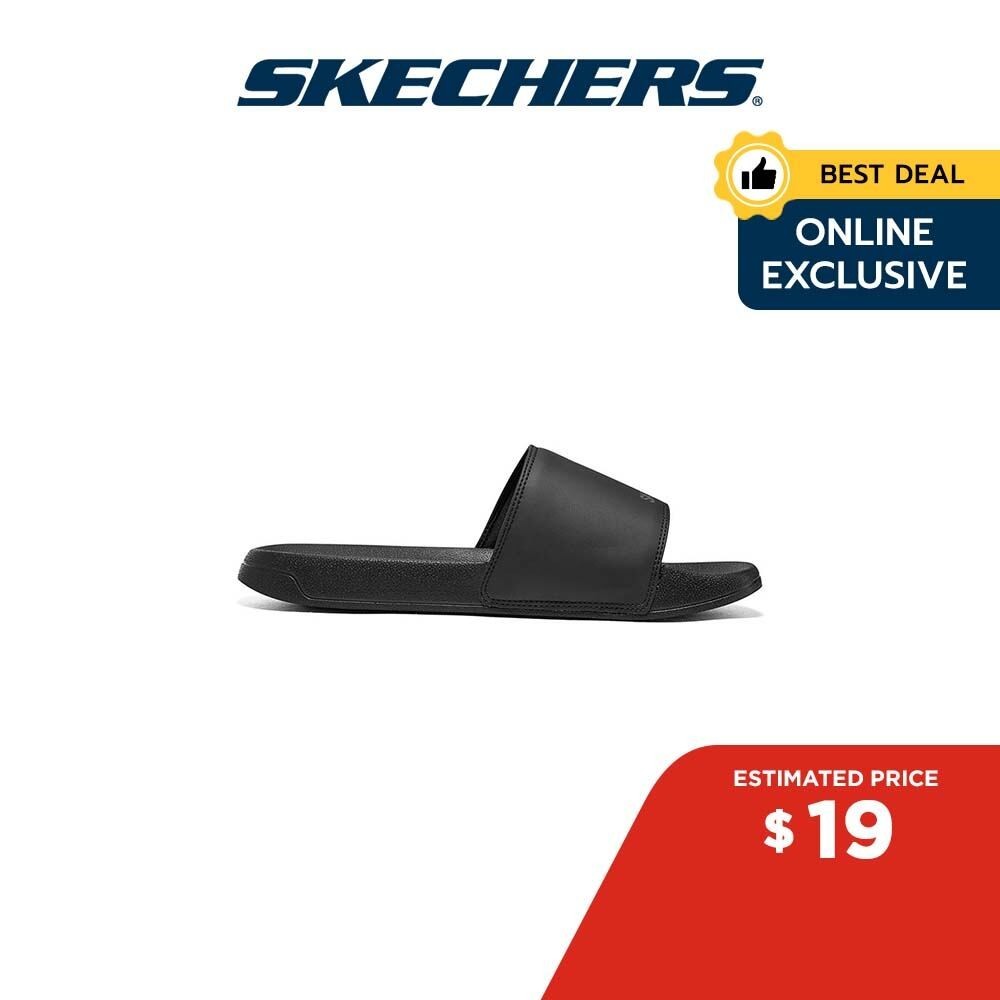 Skechers Online Exclusive Men Outdoor Side Lines 2.0 Kraken Trail & Hiking Slides - 8790192-BBK